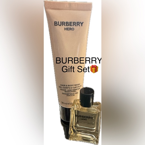 Burberry Mens Gift set! Great Gift! Comes Beautifully Wrapped 🎄🎁 Fast Shipping - Picture 5 of 6